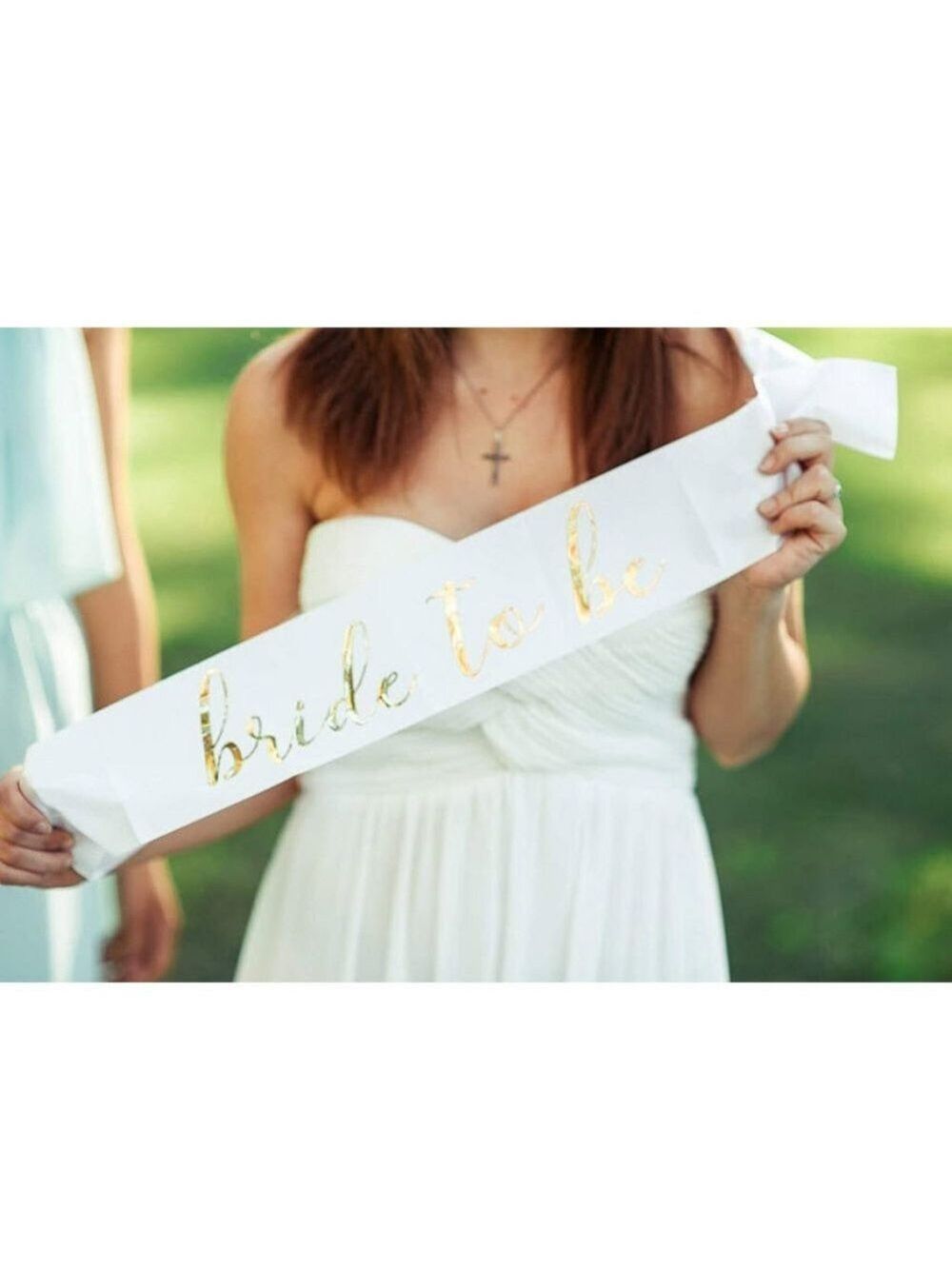 Gold Bridal shower Bachelorette party decorations - Picture 5 of 7